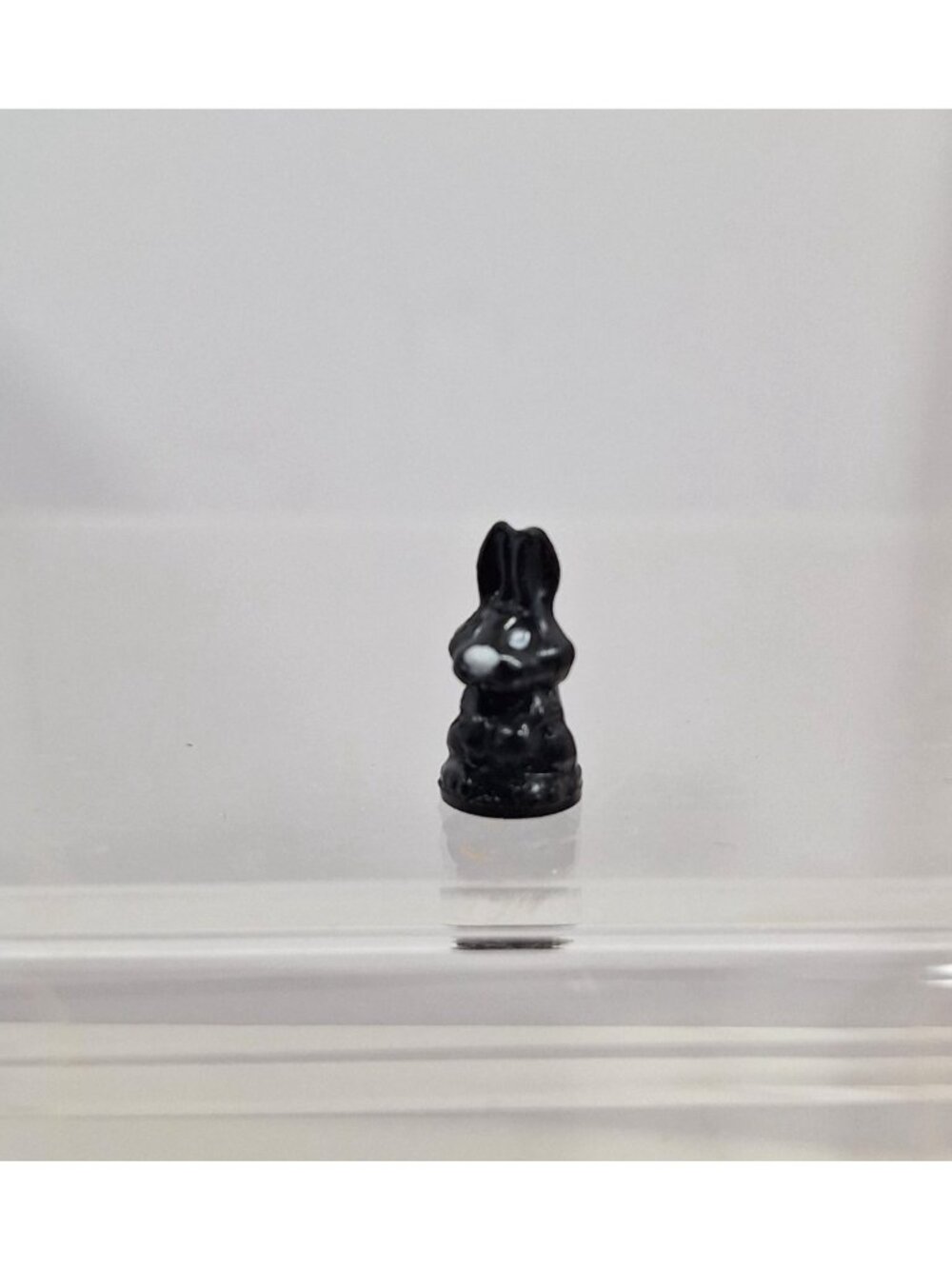 Polly Pocket Black Rabbit Figure Vintage 90s 1991 Mini Bunny - Picture 7 of 11